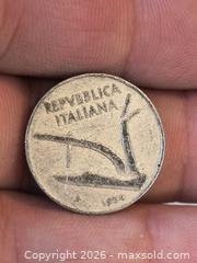 MaxSold Auction: Italian Wheat Plough Farm Coin Aluminum - Kingston (Ontario, Canada) SELLER MANAGED Downsizing Online Auction - Railway