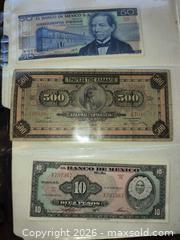 MaxSold Auction: lot of 3 Vintage Antique Banknotes in plastic - Kingston (Ontario, Canada) SELLER MANAGED Downsizing Online Auction - Railway