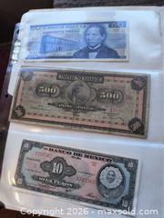 MaxSold Auction: lot of 3 Vintage Antique Banknotes in plastic - Kingston (Ontario, Canada) SELLER MANAGED Downsizing Online Auction - Railway