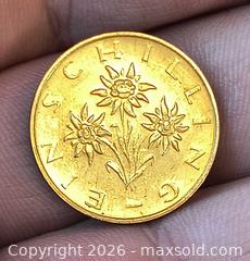 MaxSold Auction: One Schilling Ustria High Grade Coin - Kingston (Ontario, Canada) SELLER MANAGED Downsizing Online Auction - Railway