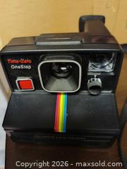 MaxSold Auction: polaroid Rainbow Camera Vintage - Kingston (Ontario, Canada) SELLER MANAGED Downsizing Online Auction - Railway