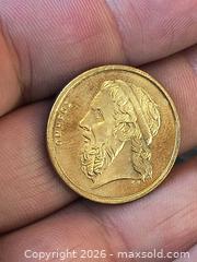 MaxSold Auction: UNC Greek Brass Coin 50 - Kingston (Ontario, Canada) SELLER MANAGED Downsizing Online Auction - Railway