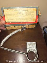 MaxSold Auction: Vintage with the box Parm Chese Grinder - Kingston (Ontario, Canada) SELLER MANAGED Downsizing Online Auction - Railway