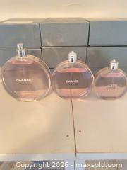 MaxSold Auction: Chanel Chance Eau Tendre (pink) Set - edt 150 ml 100 ml 50 ml - Hamilton (Ontario, Canada) SELLER MANAGED Estate Sale Online Auction - Concession Street