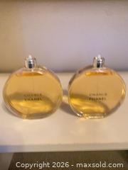 MaxSold Auction: Chanel Chance Perfume Fragrance 100 ml (2 Bottles) - Hamilton (Ontario, Canada) SELLER MANAGED Estate Sale Online Auction - Concession Street