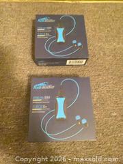 MaxSold Auction: H2O Audio Stream DM / Surge S+ Headphones Blue (Lot of 2) - Hamilton (Ontario, Canada) SELLER MANAGED Estate Sale Online Auction - Concession Street