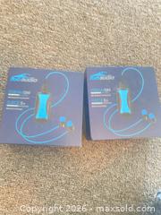 MaxSold Auction: H2O Audio Stream DM / Surge S+ Headphones Blue (Lot of 2) - Hamilton (Ontario, Canada) SELLER MANAGED Estate Sale Online Auction - Concession Street