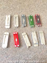 MaxSold Auction: Lot of 10 Leatherman Micra Multi-Tools (Mixed Colors) - Hamilton (Ontario, Canada) SELLER MANAGED Estate Sale Online Auction - Concession Street