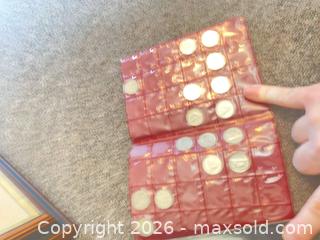 MaxSold Auction: Lot of 11–25 Modern Circulation Coins with Binder Pages 5 cents. 1940 -1979 missing some  - Hamilton (Ontario, Canada) SELLER MANAGED Estate Sale Online Auction - Concession Street