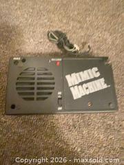 MaxSold Auction: Mimic Machine Voice Novelty/Mimic Machine, Black Plastic - Hamilton (Ontario, Canada) SELLER MANAGED Estate Sale Online Auction - Concession Street