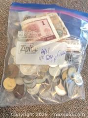 MaxSold Auction: Mixed International Coins & Banknotes Lot (51–200 pcs) - Hamilton (Ontario, Canada) SELLER MANAGED Estate Sale Online Auction - Concession Street