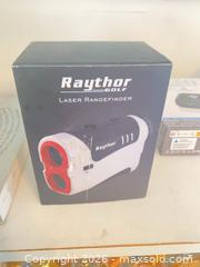 MaxSold Auction: Raythor Golf Laser Rangefinder - White/Black - Hamilton (Ontario, Canada) SELLER MANAGED Estate Sale Online Auction - Concession Street