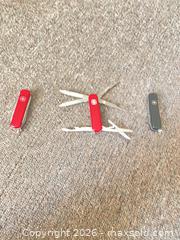 MaxSold Auction: Wenger Mini Tool Chest Set of 3, Red / Gray-Black - Hamilton (Ontario, Canada) SELLER MANAGED Estate Sale Online Auction - Concession Street