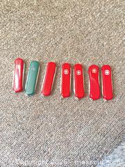 MaxSold Auction: Wenger Swiss Army Multi-Tool Pocket Cutters, Lot of 6–10 - Hamilton (Ontario, Canada) SELLER MANAGED Estate Sale Online Auction - Concession Street