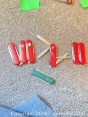 MaxSold Auction: Wenger Swiss Army Multi-Tool Pocket Cutters, Lot of 6–10 - Hamilton (Ontario, Canada) SELLER MANAGED Estate Sale Online Auction - Concession Street