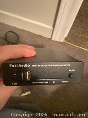 MaxSold Auction: Wharfedale Diamond IV Bookshelf Speakers with Fosi Audio T10 Amp - Hamilton (Ontario, Canada) SELLER MANAGED Estate Sale Online Auction - Concession Street