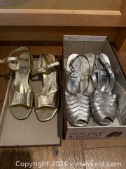 MaxSold Auction: Peep-Toe Slingback Heels and Sandals A - Metro Vancouver A (British Columbia, Canada) SELLER MANAGED Downsizing Online Auction - College Highroad