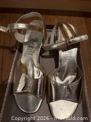 MaxSold Auction: Peep-Toe Slingback Heels and Sandals A - Metro Vancouver A (British Columbia, Canada) SELLER MANAGED Downsizing Online Auction - College Highroad