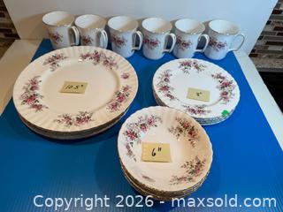MaxSold Auction: Royal Albert Plates, Bowls, Cups A - Metro Vancouver A (British Columbia, Canada) SELLER MANAGED Downsizing Online Auction - College Highroad