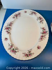 MaxSold Auction: Royal Albert Platter and Serving Bowl with Lid A - Metro Vancouver A (British Columbia, Canada) SELLER MANAGED Downsizing Online Auction - College Highroad