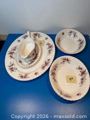 MaxSold Auction: Royal Albert Platter, Gravy Bowl and Serving Bowls A - Metro Vancouver A (British Columbia, Canada) SELLER MANAGED Downsizing Online Auction - College Highroad