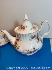 MaxSold Auction: Royal Albert Teacups, Saucers, Teapot, More A - Metro Vancouver A (British Columbia, Canada) SELLER MANAGED Downsizing Online Auction - College Highroad