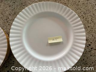 MaxSold Auction: Royal Albert Val D’Or China Plates A - Metro Vancouver A (British Columbia, Canada) SELLER MANAGED Downsizing Online Auction - College Highroad