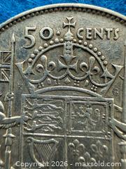 MaxSold Auction: Silver 1952 Canadian Half Dollar A - Metro Vancouver A (British Columbia, Canada) SELLER MANAGED Downsizing Online Auction - College Highroad