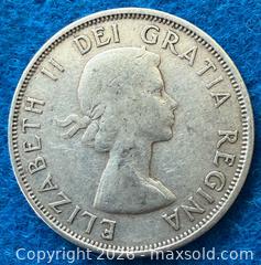 MaxSold Auction: Silver 1953 Canadian Half Dollar A - Metro Vancouver A (British Columbia, Canada) SELLER MANAGED Downsizing Online Auction - College Highroad