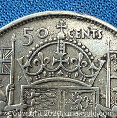 MaxSold Auction: Silver 1954 Canadian Half Dollar A - Metro Vancouver A (British Columbia, Canada) SELLER MANAGED Downsizing Online Auction - College Highroad
