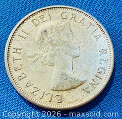 MaxSold Auction: Silver 1961 Canadian Half Dollar A - Metro Vancouver A (British Columbia, Canada) SELLER MANAGED Downsizing Online Auction - College Highroad