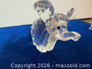 MaxSold Auction: Swarovski Crystal Baby Elephants A - Metro Vancouver A (British Columbia, Canada) SELLER MANAGED Downsizing Online Auction - College Highroad