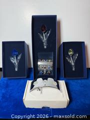 MaxSold Auction: Swarovski Crystal Tulips and Metal Stands A - Metro Vancouver A (British Columbia, Canada) SELLER MANAGED Downsizing Online Auction - College Highroad