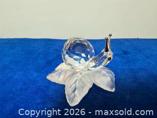 MaxSold Auction: Vintage Swarovski Butterfly, Snail , Conch Shell A - Metro Vancouver A (British Columbia, Canada) SELLER MANAGED Downsizing Online Auction - College Highroad