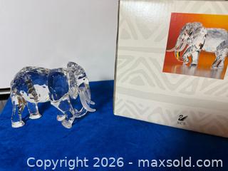 MaxSold Auction: Vintage Swarovski Elephant “Inspiration Africa” A  - Metro Vancouver A (British Columbia, Canada) SELLER MANAGED Downsizing Online Auction - College Highroad