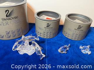 MaxSold Auction: Vintage Swarovski Fish A - Metro Vancouver A (British Columbia, Canada) SELLER MANAGED Downsizing Online Auction - College Highroad