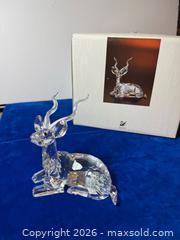 MaxSold Auction: Vintage Swarovski Kudu/Antelope “Inspiration Africa”  - Metro Vancouver A (British Columbia, Canada) SELLER MANAGED Downsizing Online Auction - College Highroad