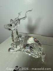 MaxSold Auction: Vintage Swarovski Kudu/Antelope “Inspiration Africa”  - Metro Vancouver A (British Columbia, Canada) SELLER MANAGED Downsizing Online Auction - College Highroad