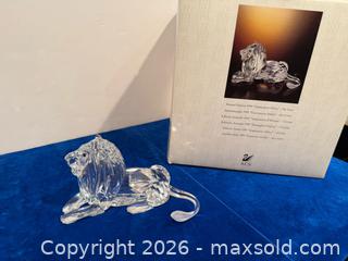 MaxSold Auction: Vintage Swarovski Lion “Inspiration Africa” - Metro Vancouver A (British Columbia, Canada) SELLER MANAGED Downsizing Online Auction - College Highroad