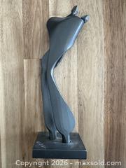 MaxSold Auction: Boris Kramer "Tango" Forged Steel Sculpture - 10" Signed - Milton (Ontario, Canada) SELLER MANAGED Downsizing Online Auction - Broadway Avenue