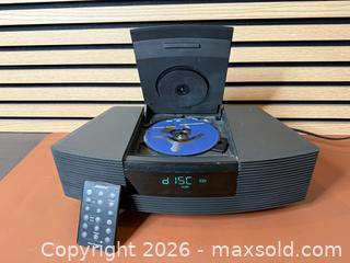 MaxSold Auction: Bose Wave Radio/CD System (Model AWRC-1G) with Remote - Tested Working - Milton (Ontario, Canada) SELLER MANAGED Downsizing Online Auction - Broadway Avenue