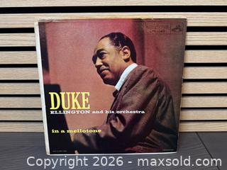 MaxSold Auction: Duke Ellington "In A Mellotone" LP (RCA Victor) - 1956 Pressing - Ultrasonically Cleaned - Milton (Ontario, Canada) SELLER MANAGED Downsizing Online Auction - Broadway Avenue