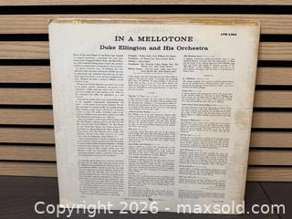 MaxSold Auction: Duke Ellington "In A Mellotone" LP (RCA Victor) - 1956 Pressing - Ultrasonically Cleaned - Milton (Ontario, Canada) SELLER MANAGED Downsizing Online Auction - Broadway Avenue