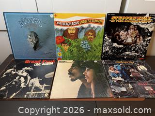 MaxSold Auction: Eagles, Who & Beach Boys 9-LP Classic Rock & Soul Collection - Ultrasonically Cleaned - Milton (Ontario, Canada) SELLER MANAGED Downsizing Online Auction - Broadway Avenue