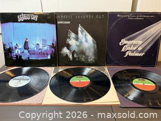 MaxSold Auction: Genesis & ELP 6-LP Progressive Rock Collection - Ultrasonically Cleaned - Milton (Ontario, Canada) SELLER MANAGED Downsizing Online Auction - Broadway Avenue