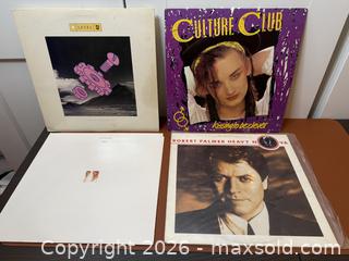 MaxSold Auction: Level 42, Culture Club, Pet Shop Boys & Robert Palmer 4-LP Collection - Ultrasonically Cleaned - Milton (Ontario, Canada) SELLER MANAGED Downsizing Online Auction - Broadway Avenue