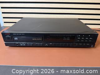 MaxSold Auction: Luxman DZ-112 Compact Disc Player - Digital Output - Tested Working - Milton (Ontario, Canada) SELLER MANAGED Downsizing Online Auction - Broadway Avenue