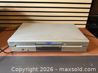 MaxSold Auction: Panasonic Hi-Fi VHS VCR & Sanyo DVD Player Bundle - Tested Working - Milton (Ontario, Canada) SELLER MANAGED Downsizing Online Auction - Broadway Avenue