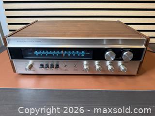MaxSold Auction: Sherwood S-7100A AM/FM Stereo Receiver - Wood Case - Tested Working - Milton (Ontario, Canada) SELLER MANAGED Downsizing Online Auction - Broadway Avenue