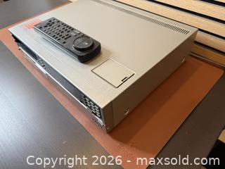 MaxSold Auction: Sony Beta hi-fi Stereo VCR (Model SL-2700) with Remote - Tested Working - Milton (Ontario, Canada) SELLER MANAGED Downsizing Online Auction - Broadway Avenue